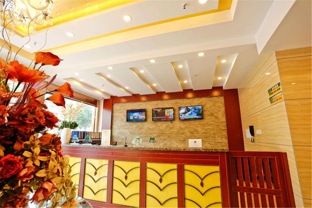Greentree Inn Jiangxi Jindezhen People Square Jindin Business Hotel Jingdezhen Extérieur photo